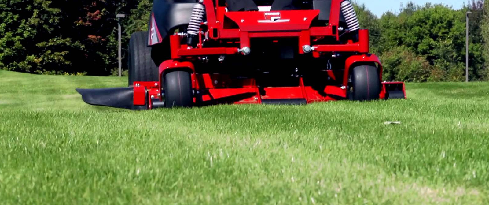 Lawn mowers with suspension hot sale